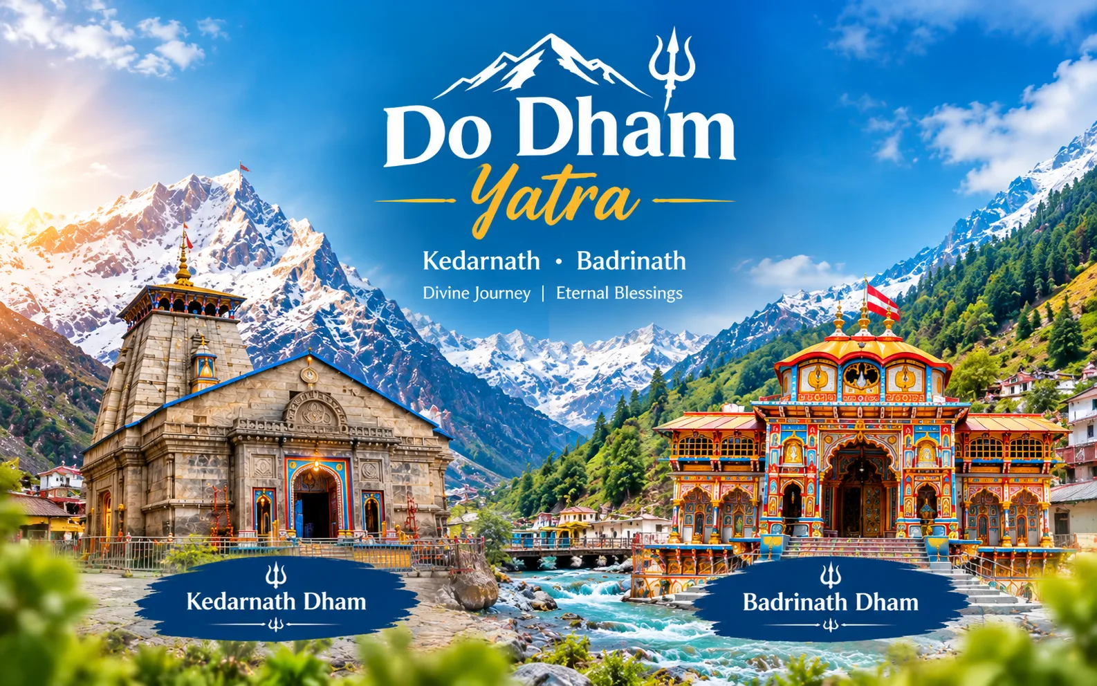 Do Dham Yatra Package - 7 Days | 6 Nights