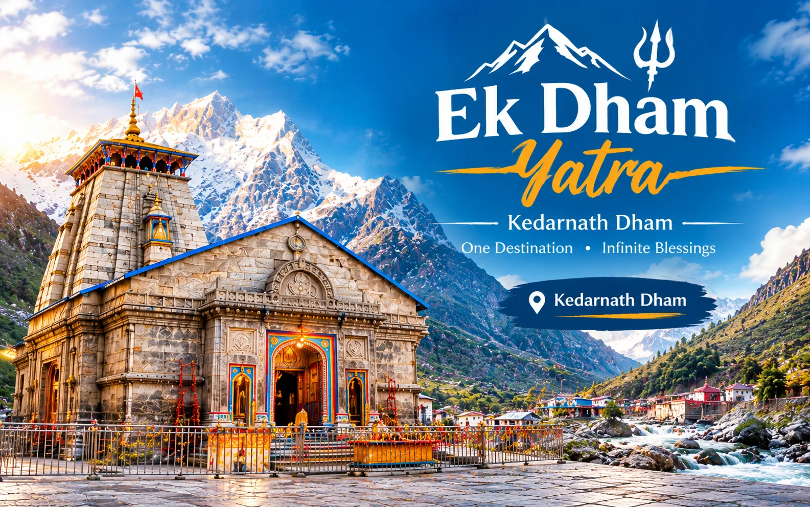 Ek Dham Yatra Package - 5 Days | 4 Nights